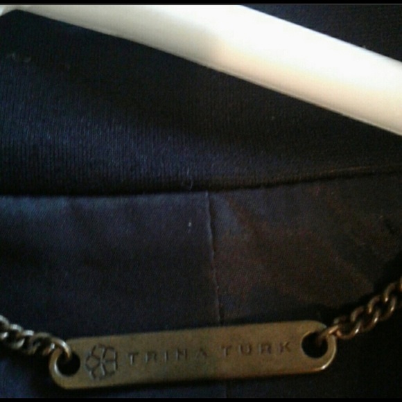 Final  Trina Turk Black Little Jacket (1) - Picture 4 of 6